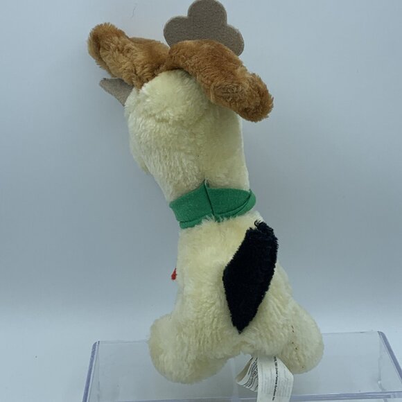Garfield on a Sled Plush Stuffed Animal w/ Tags Reindeer Odie Dakin 9" Winter - Picture 9 of 10